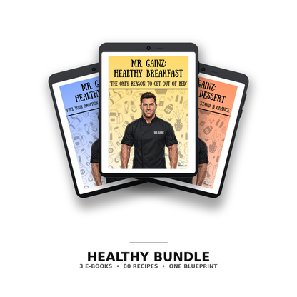 Mr. Gainz: Healthy BUNDLE E-book collection